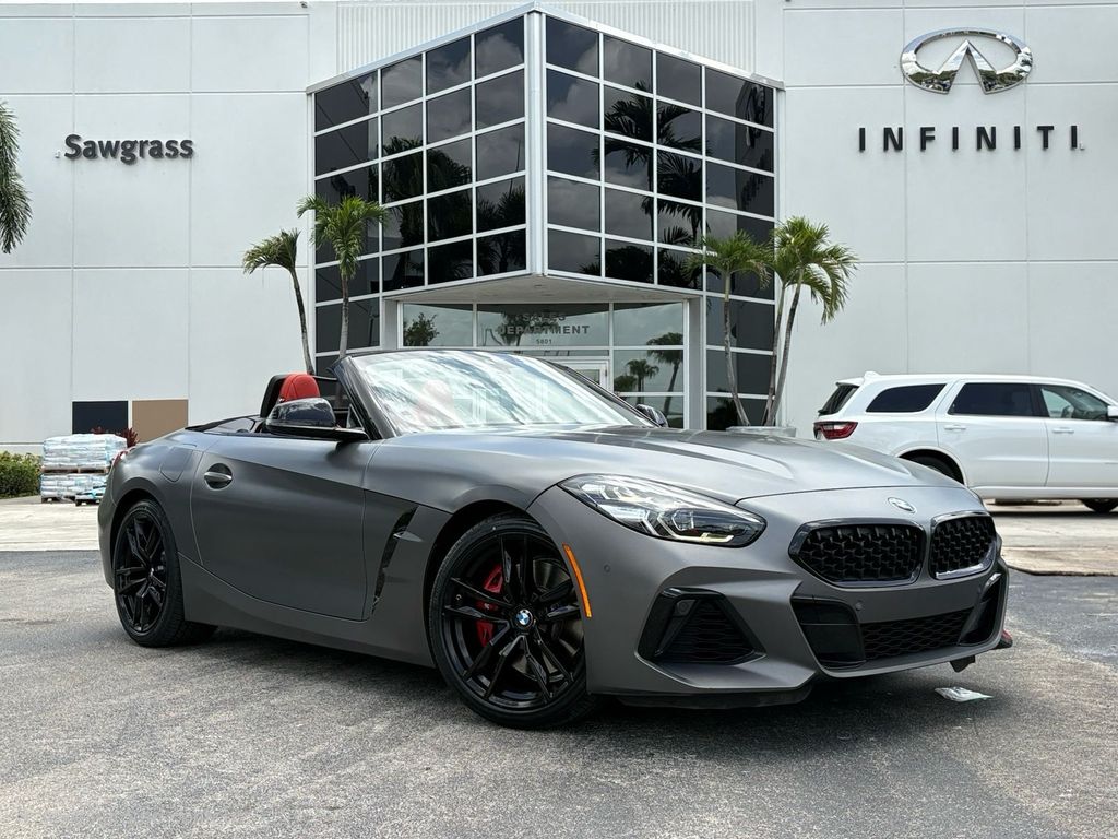 Frozen Gray II Metallic 2022 BMW Z4 Convertible Rear-Wheel Drive 8-Speed Automatic