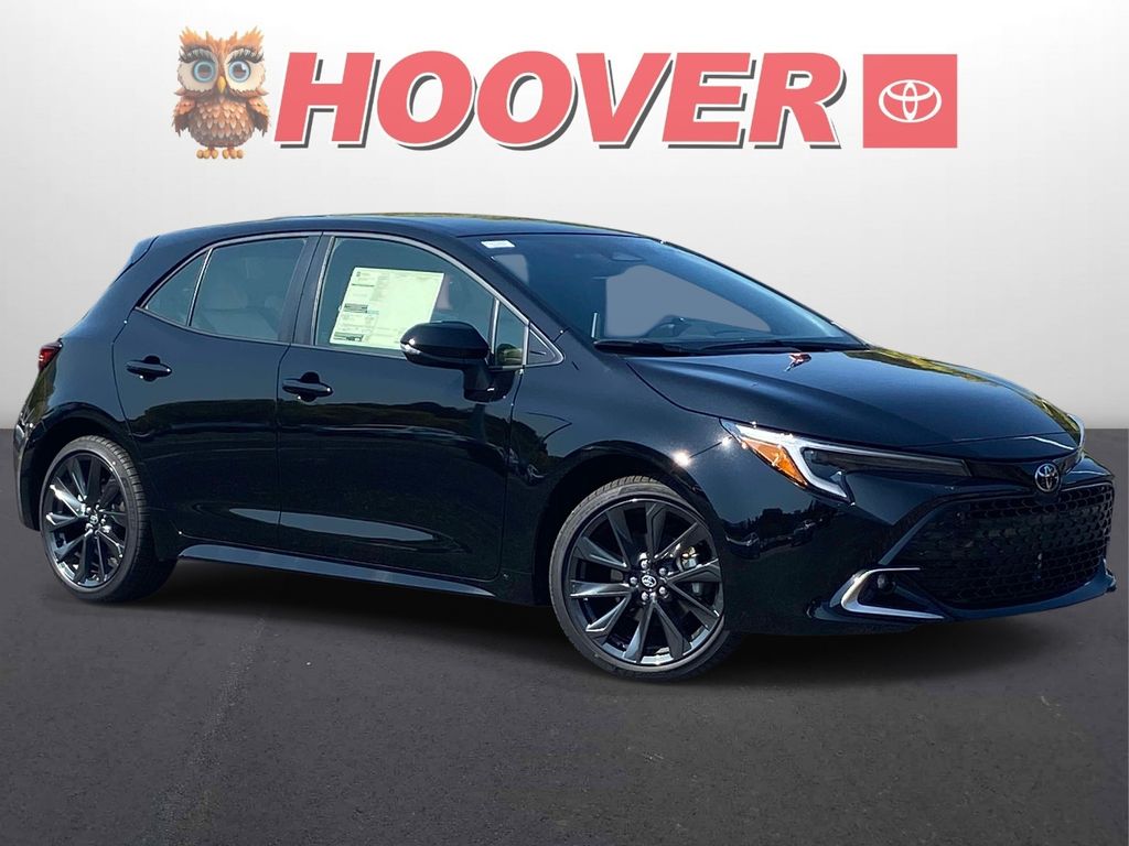 Black 2027 Toyota Corolla Hatchback Hatchback Front-Wheel Drive Automatic