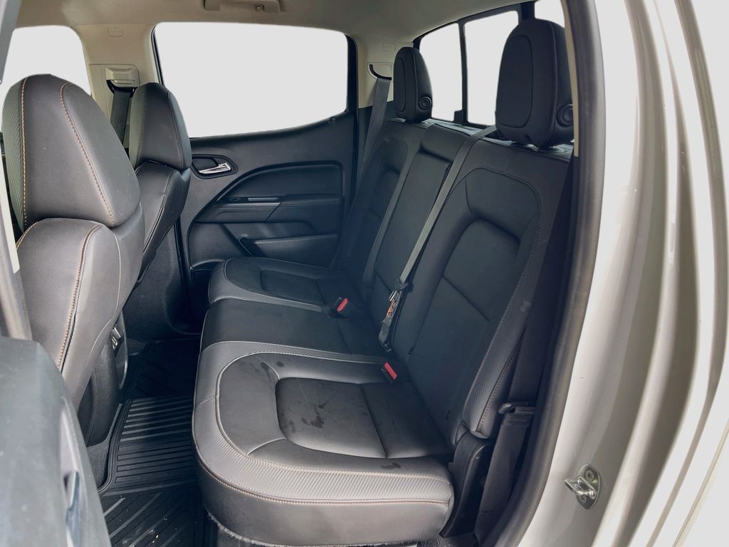 2021 GMC Canyon AT4 w/Leather White at AutoSavvy Houston Northwest