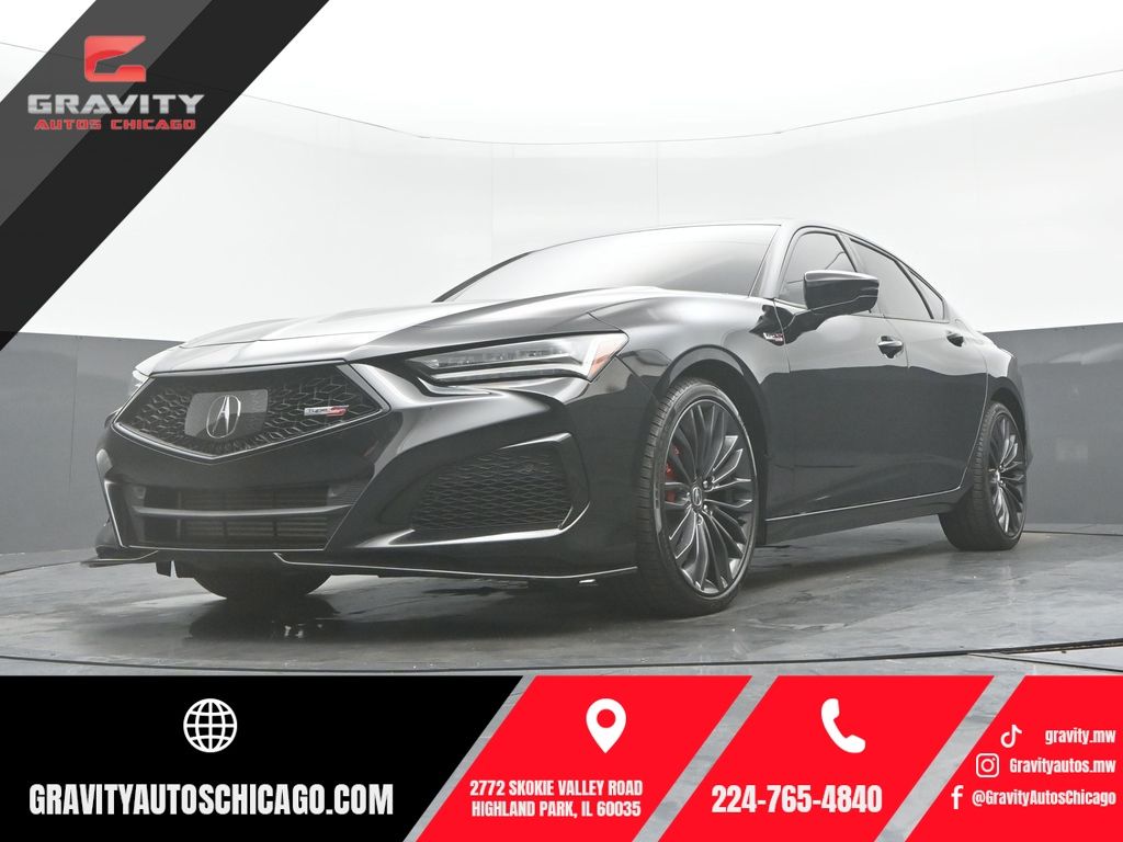 Majestic Black Pearl 2023 Acura TLX Sedan All-Wheel Drive Automatic