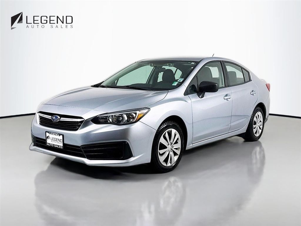 Ice Silver Metallic 2022 Subaru Impreza Sedan AWD Sedan All-Wheel Drive Continuously Variable Transmission