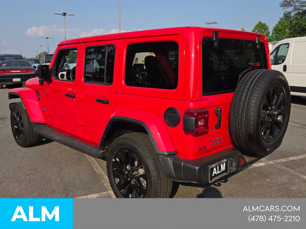 Used 2025 Red Jeep Sahara 4xe image 11