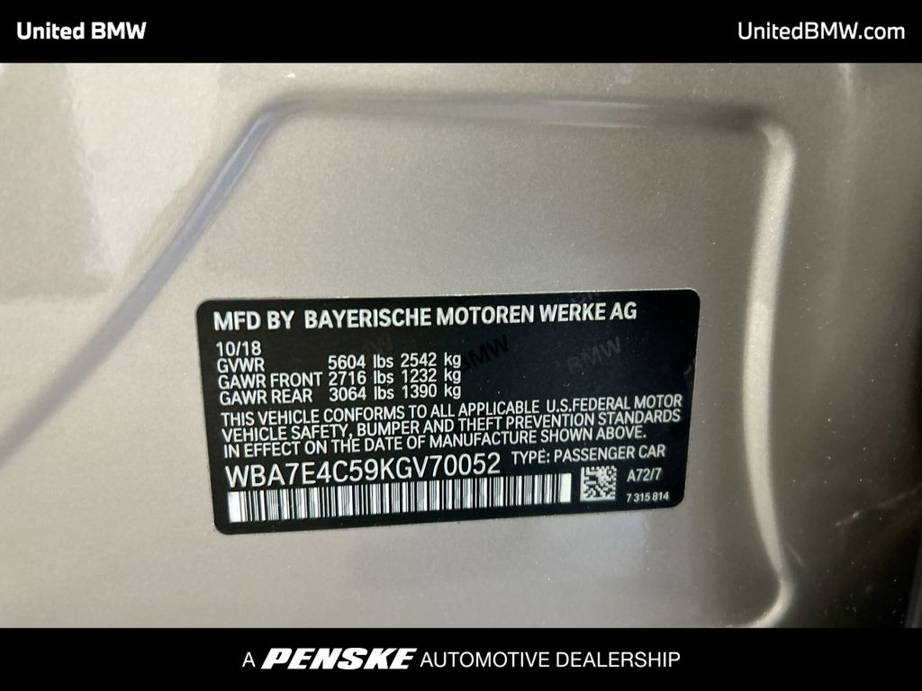 2019 BMW 7 Series 740i xDrive 23