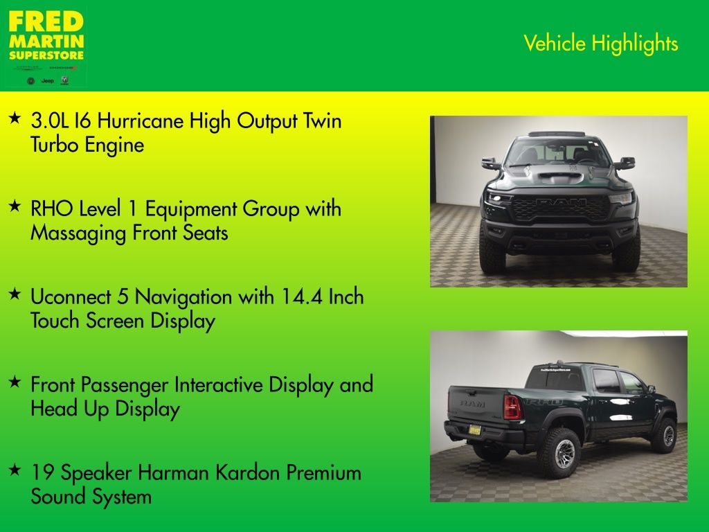 new 2026 Ram 1500 car, priced at $87,795