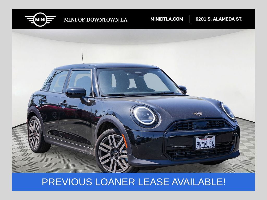 Midnight Black 2026 MINI Cooper Hatchback Front-Wheel Drive 7-Speed Automatic