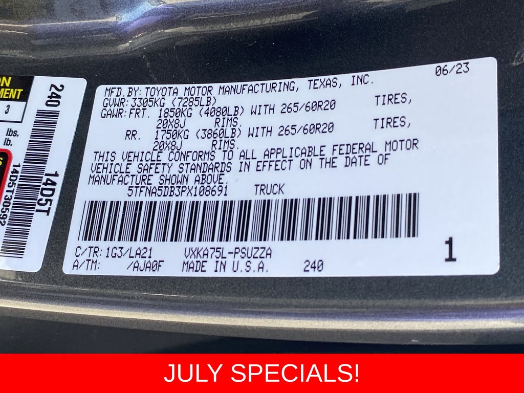 Used 2023 Toyota Tundra Truck