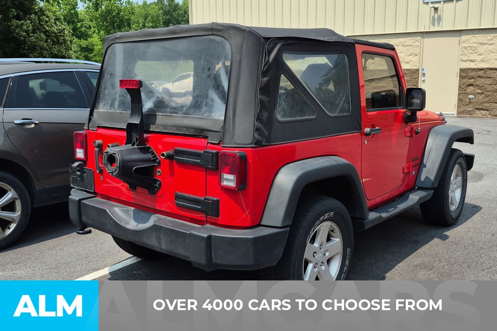 Used 2015 Jeep Wrangler Sport with VIN 1C4AJWAG2FL501897 for sale in Florence, SC