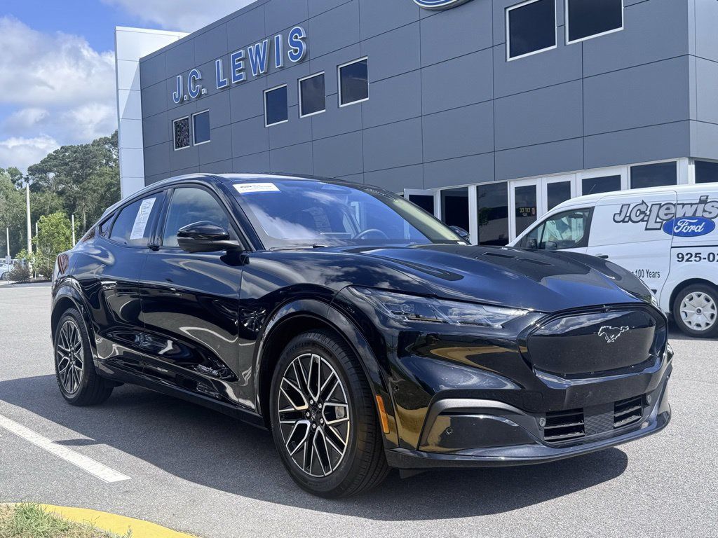 Shadow Black 2024 Ford Mustang Mach-E SUV / Crossover All-Wheel Drive Automatic