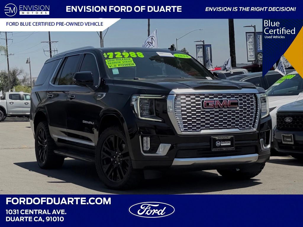 Onyx Black 2024 GMC Yukon SUV / Crossover Four-Wheel Drive