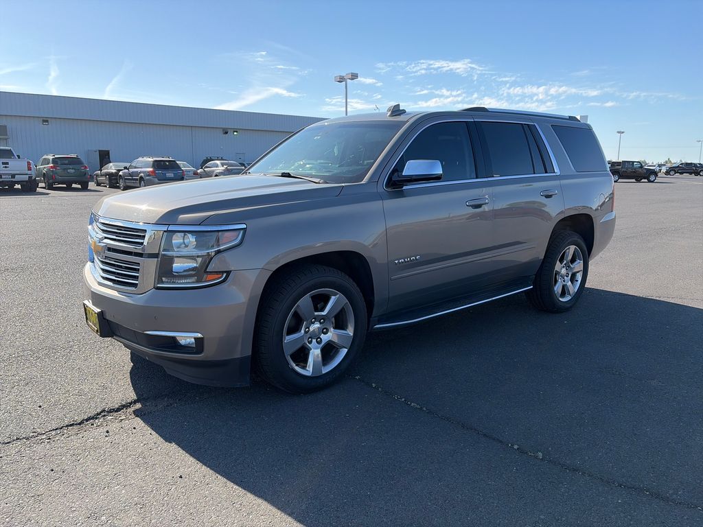 Pepperdust Metallic 2017 Chevrolet Tahoe Premier 4WD SUV / Crossover Four-Wheel Drive 6-Speed Automatic Overdrive