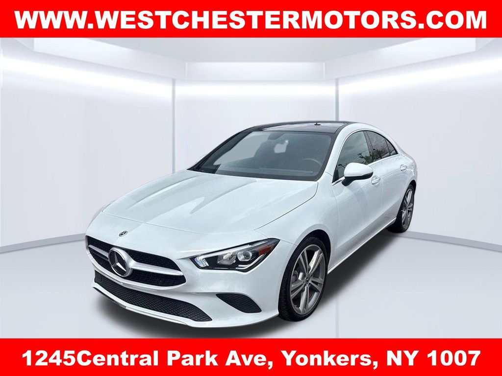 White 2022 Mercedes-Benz CLA Coupe Front-Wheel Drive 7-Speed Automatic