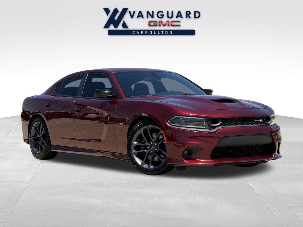 Octane Red Pearlcoat 2023 Dodge Charger Sedan Rear-Wheel Drive 8-Speed Automatic