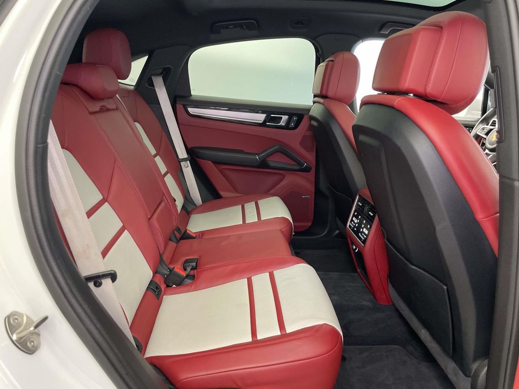 2022 Porsche Cayenne Coupe Platinum Edition White at Audi Porsche Sewickley