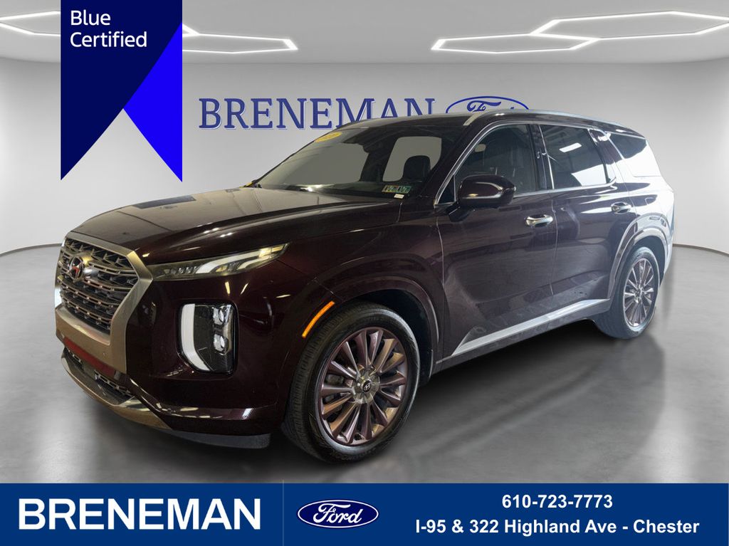 Red (Sierra Burgundy) 2020 Hyundai Palisade SUV / Crossover All-Wheel Drive 8-Speed Automatic