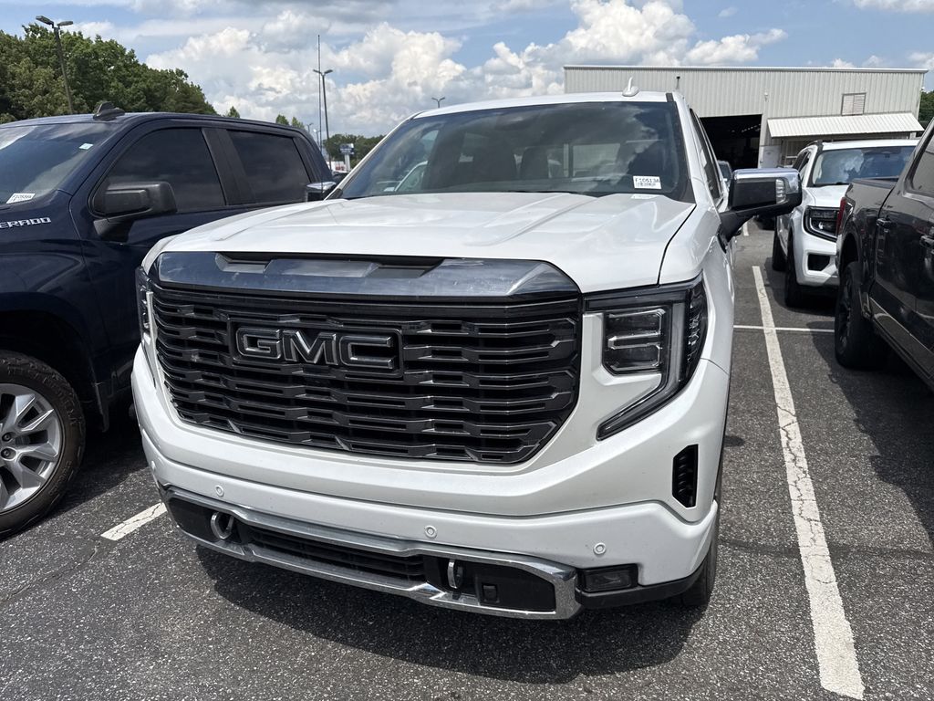 2024 White Frost Tricoat GMC Sierra 1500 Denali Ultimate 4X4 Truck