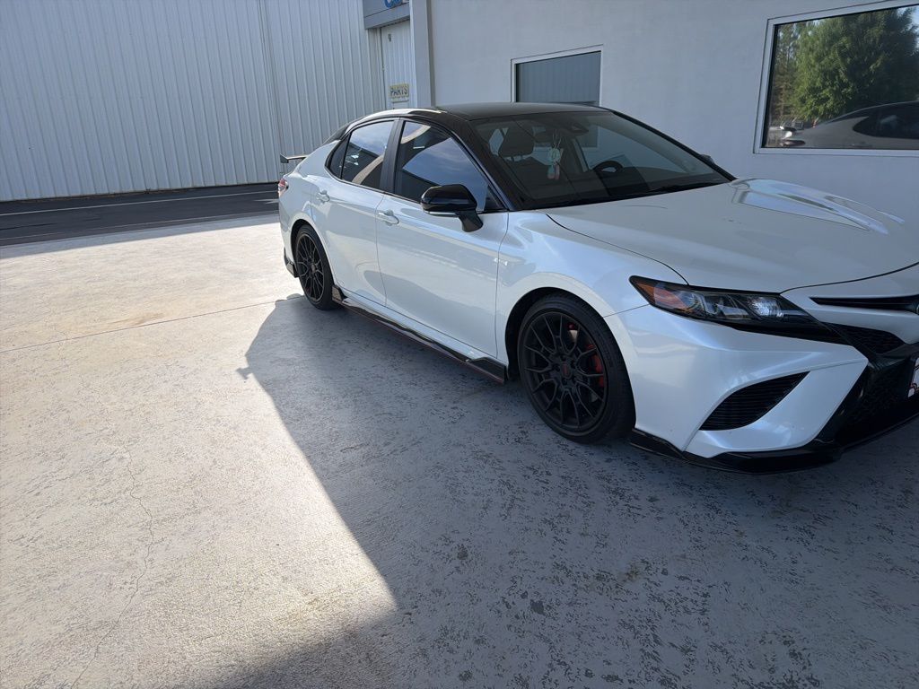 Midnight Black Metallic 2022 Toyota Camry TRD FWD Sedan Front-Wheel Drive 8-Speed Automatic