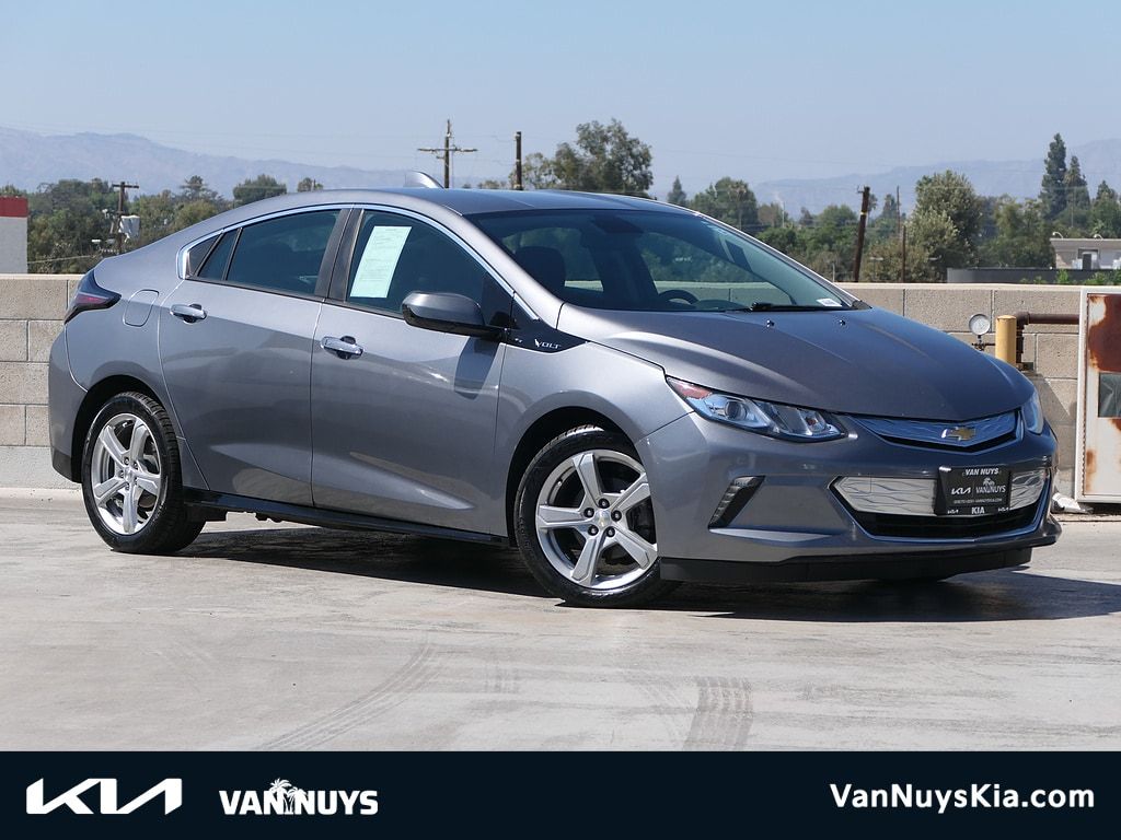 Gray (Steel Metallic) 2019 Chevrolet Volt Hatchback Front-Wheel Drive 1-Speed Automatic