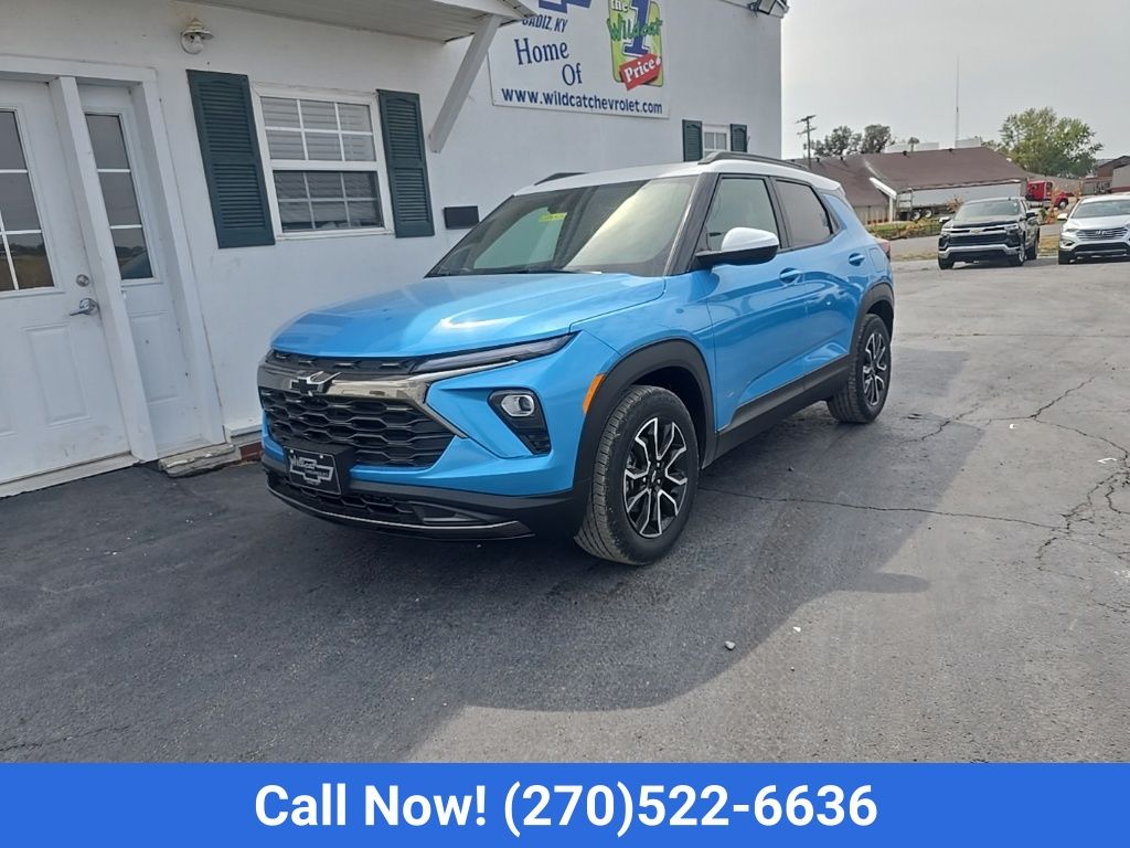Marina Blue Metallic 2026 Chevrolet Trailblazer ACTIV FWD SUV / Crossover Front-Wheel Drive Continuously Variable Transmission