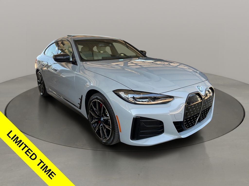 Brooklyn Gray Metallic 2023 BMW i4 Sedan Rear-Wheel Drive Automatic