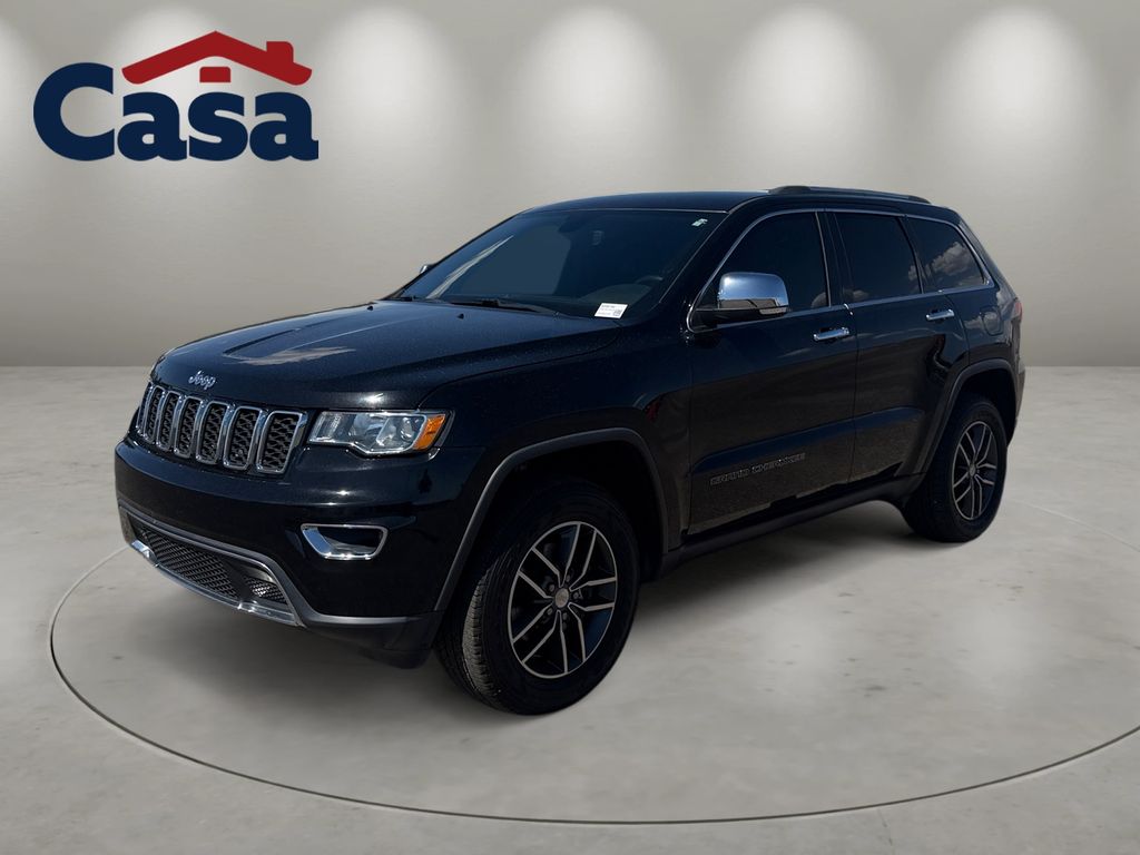Diamond Black Crystal Pearlcoat 2018 Jeep Grand Cherokee SUV / Crossover Four-Wheel Drive 8-Speed Automatic