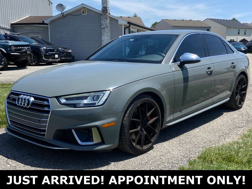 Gray 2019 Audi S4 3.0T quattro Premium Plus Sedan AWD Sedan All-Wheel Drive 8-Speed Automatic