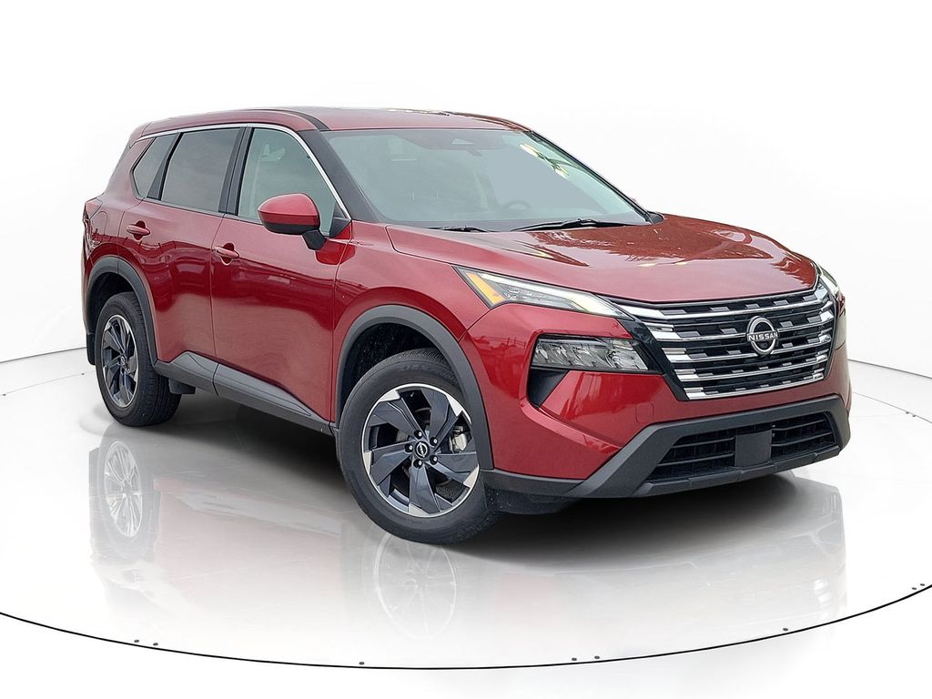 Red (Scarlet Ember Tintcoat) 2025 Nissan Rogue SUV / Crossover Front-Wheel Drive Continuously Variable Transmission