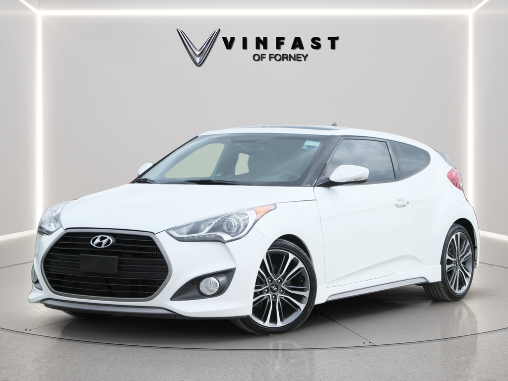Elite White Pearl 2017 Hyundai Veloster Turbo R-Spec FWD Coupe Front-Wheel Drive 7-Speed Dual Clutch