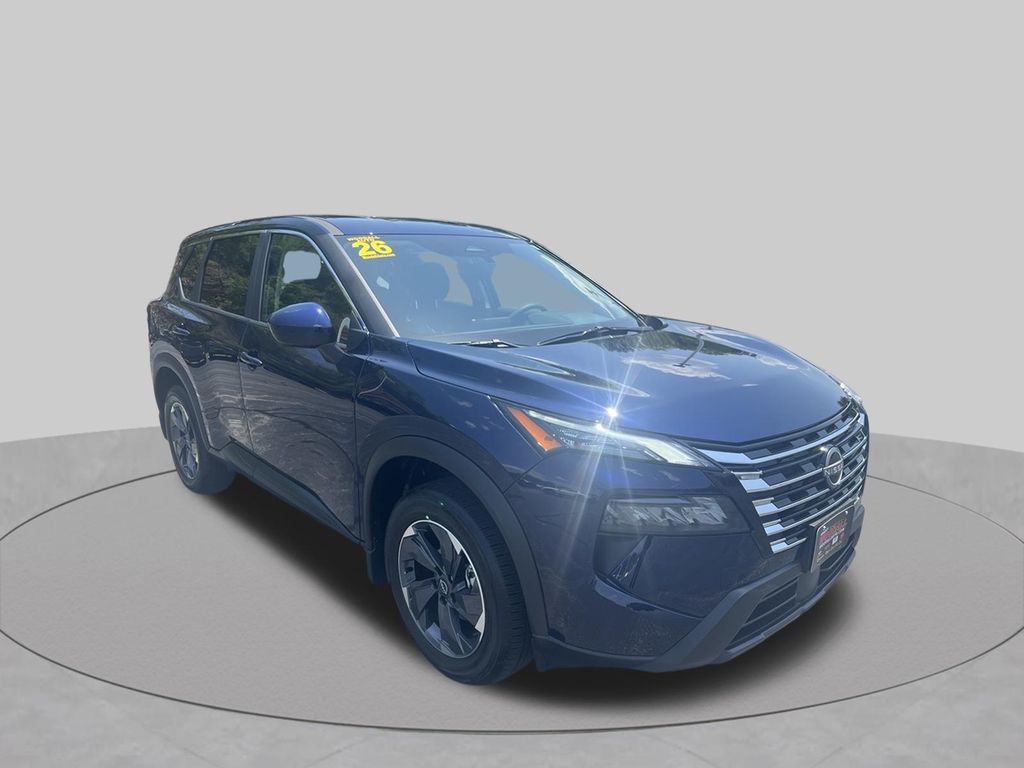 Deep Ocean Blue Pearl 2026 Nissan Rogue SUV / Crossover Front-Wheel Drive Continuously Variable Transmission