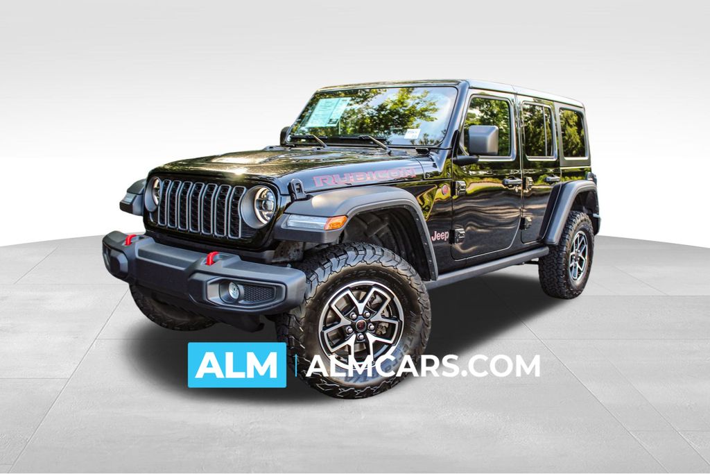 Black Clearcoat 2025 Jeep Wrangler SUV / Crossover Four-Wheel Drive 8-Speed Automatic