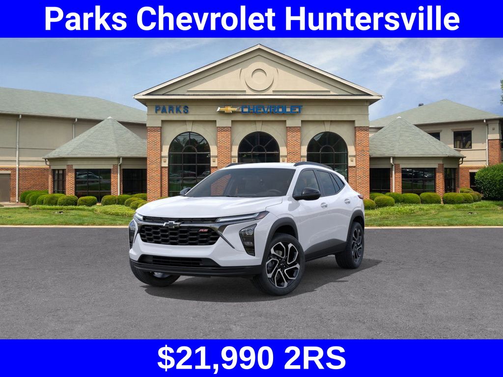 Summit White 2026 Chevrolet Trax RS with 2RS FWD SUV / Crossover Front-Wheel Drive 6-Speed Automatic