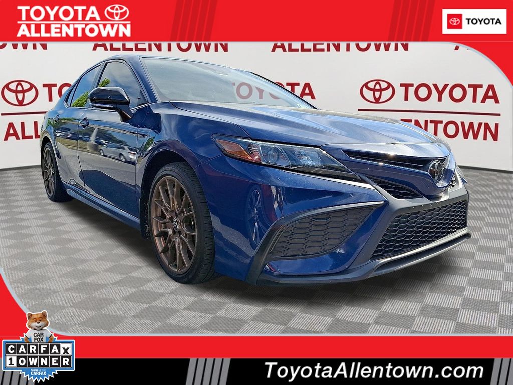 Light Blue 2024 Toyota Camry Sedan Front-Wheel Drive 8-Speed Automatic