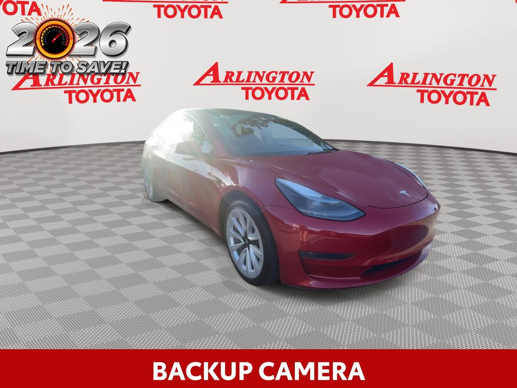 Used 2022 Tesla Model 3 Base with VIN 5YJ3E1EA0NF289153 for sale in Jacksonville, FL