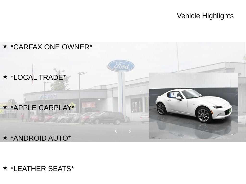 2022 Mazda MX-5 Miata RF Grand Touring