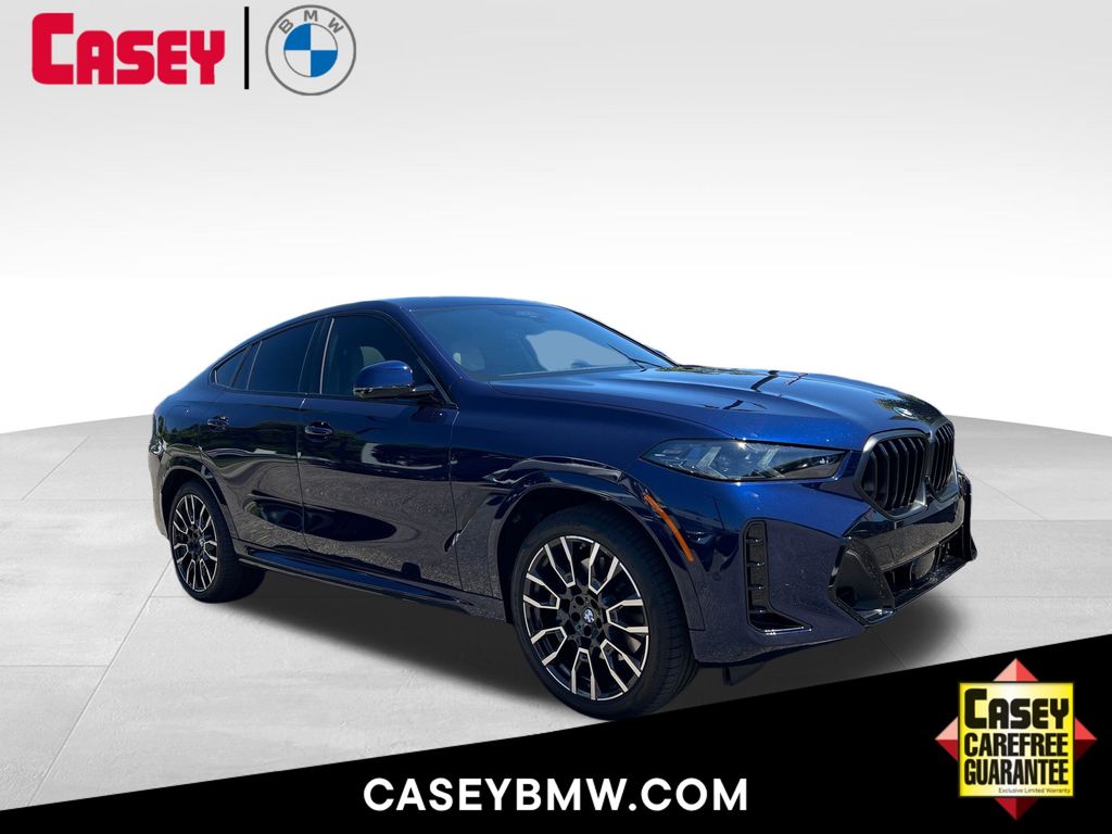Tanzanite Blue II Metallic 2026 BMW X6 SUV / Crossover All-Wheel Drive 8-Speed Automatic