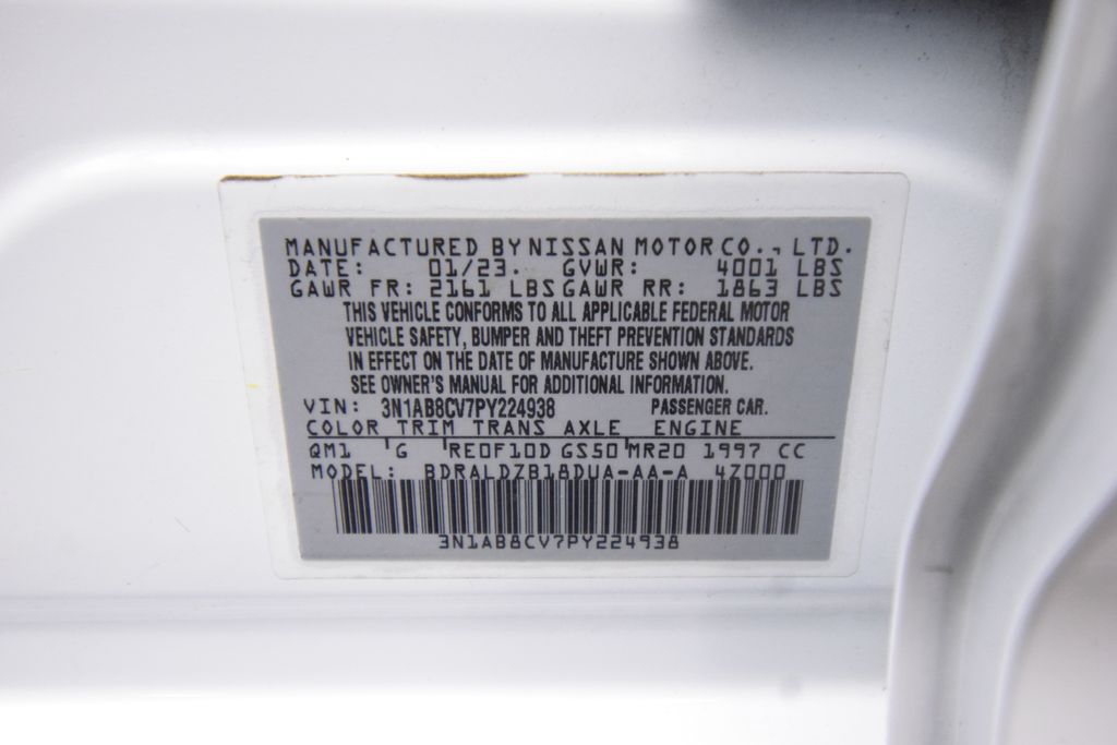 used 2023 Nissan Sentra car, priced at $16,800