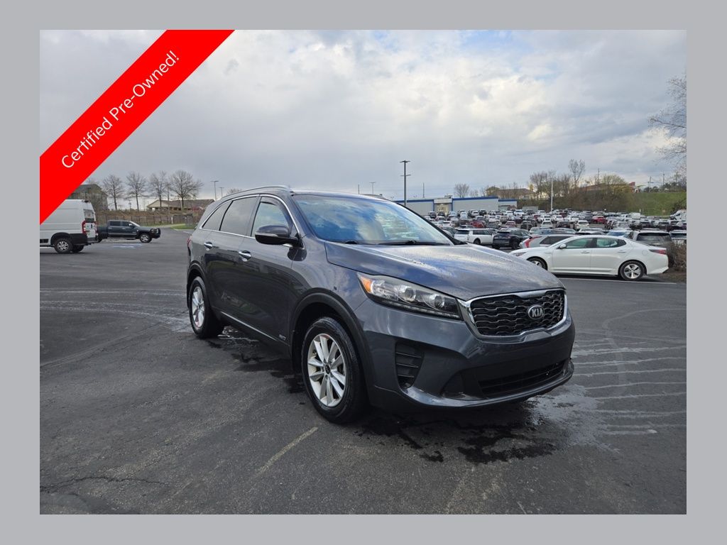 Gray (Platinum Graphite) 2019 Kia Sorento LX AWD SUV / Crossover All-Wheel Drive 6-Speed Automatic
