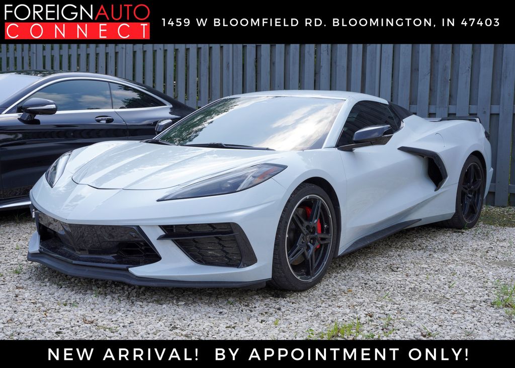 Ceramic Matrix Gray Metallic 2020 Chevrolet Corvette Convertible Rear-Wheel Drive 8-Speed Dual Clutch