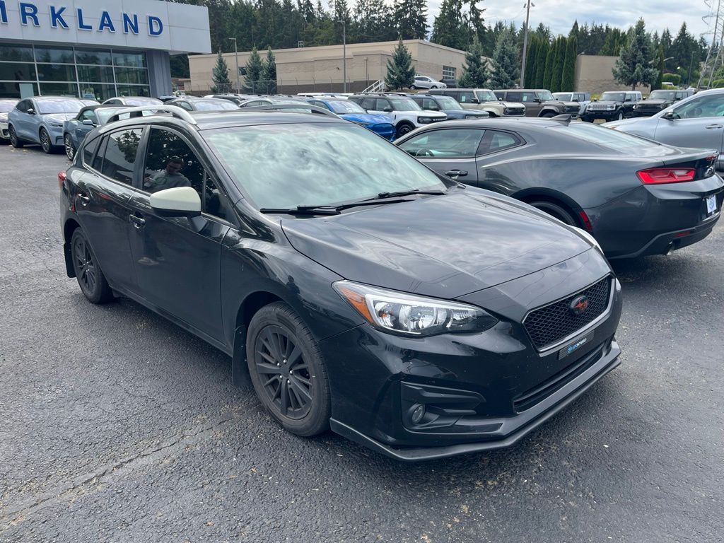 Crystal Black Silica 2019 Subaru Impreza 2.0i Premium Hatchback AWD Hatchback All-Wheel Drive Continuously Variable Transmission