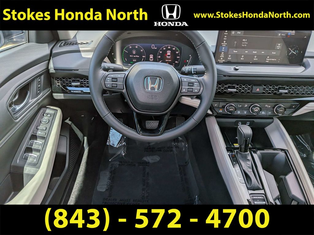 2025 Honda Accord Hybrid EX-L Gray at Stokes Honda North