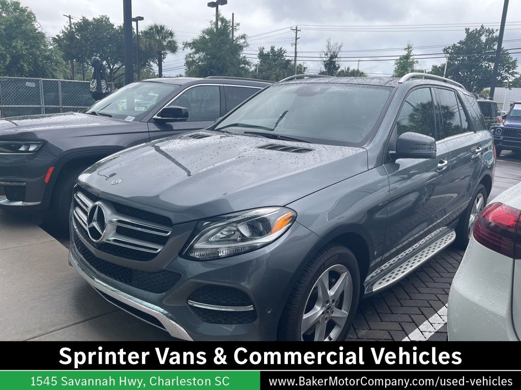 Selenite Gray Metallic 2019 Mercedes-Benz GLE 400 4MATIC SUV / Crossover All-Wheel Drive 9-Speed Automatic