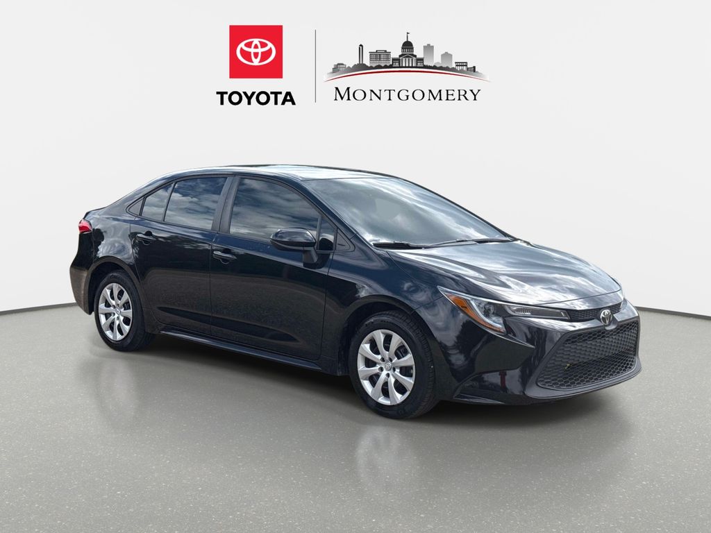 Black Sand Pearl 2022 Toyota Corolla Sedan Front-Wheel Drive Continuously Variable Transmission