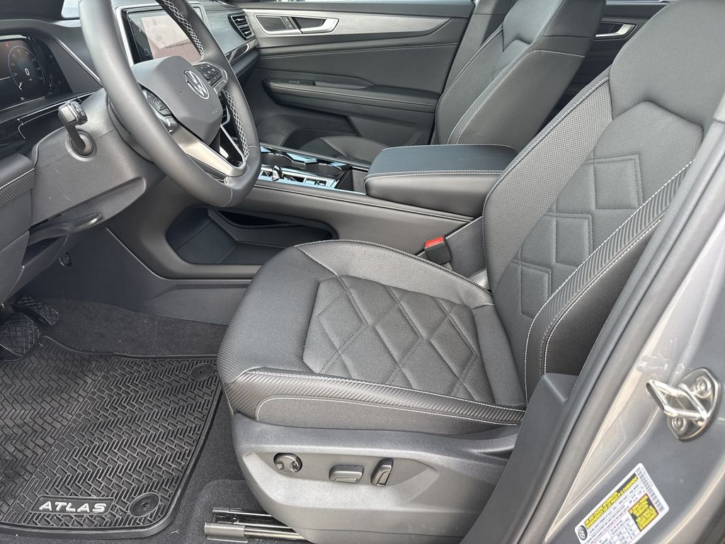 2026 Volkswagen Atlas Cross Sport 2.0T SE w/Technology Silver at DeMontrond Automotive Group