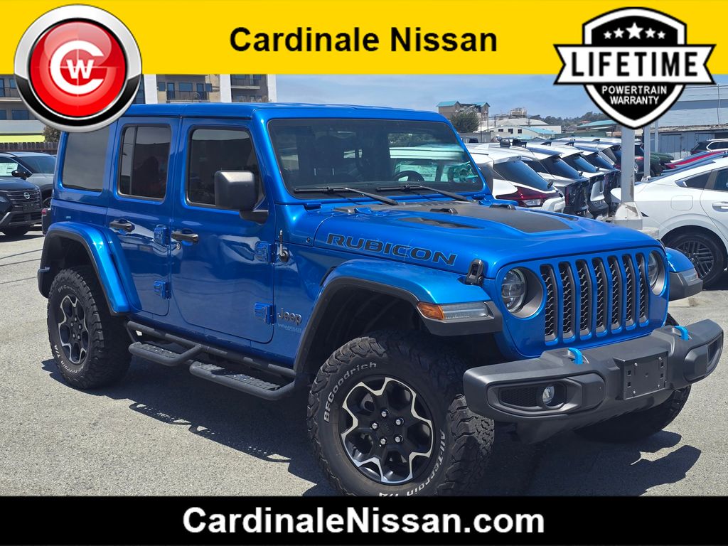 Blue Pearl 2021 Jeep Wrangler 4xe SUV / Crossover Four-Wheel Drive 8-Speed Automatic