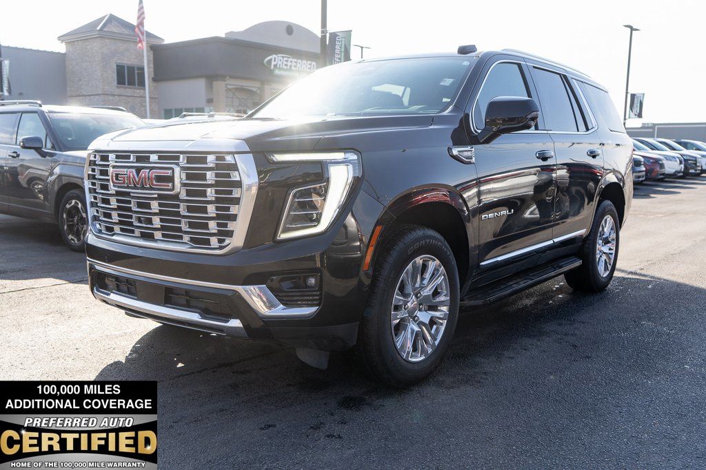 Onyx Black 2025 GMC Yukon SUV / Crossover Four-Wheel Drive