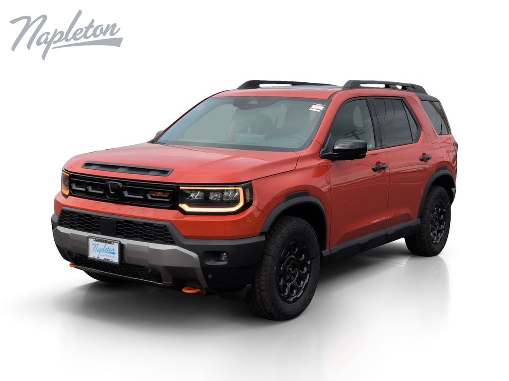 Sunset Orange 2026 Honda Passport SUV / Crossover All-Wheel Drive Automatic