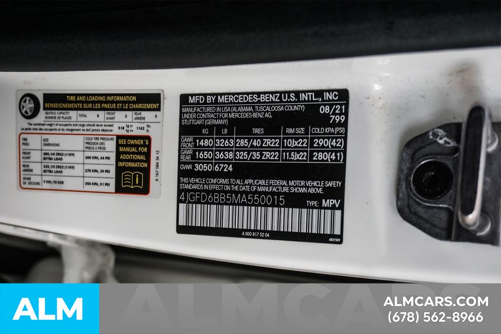 Used 2021 White Mercedes-Benz GLE 53 AMG® image 59