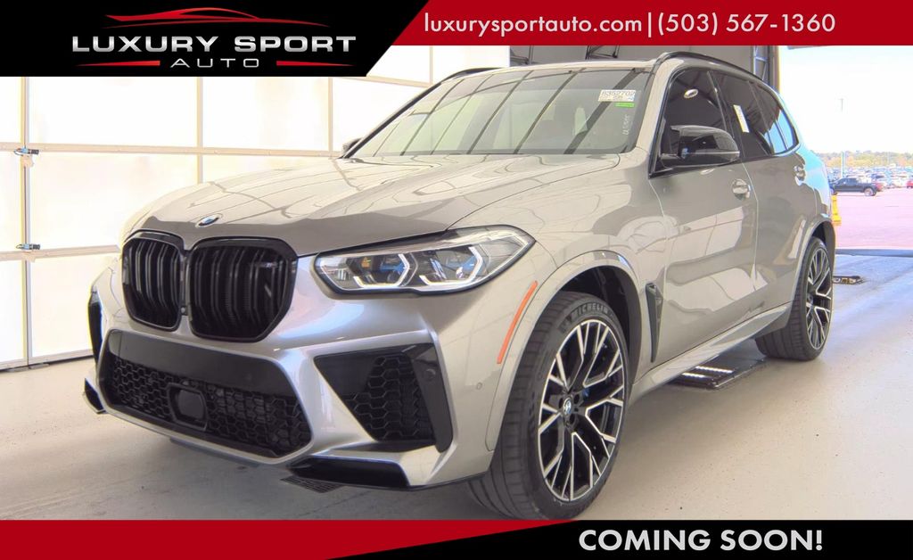 Gray Metallic 2020 BMW X5 M Competition AWD SUV / Crossover All-Wheel Drive 8-Speed Automatic
