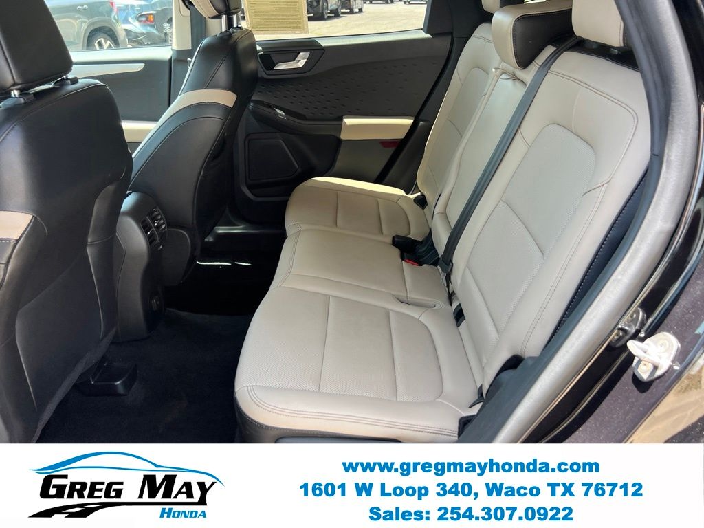 2020 Ford Escape SEL Black at Greg May Honda