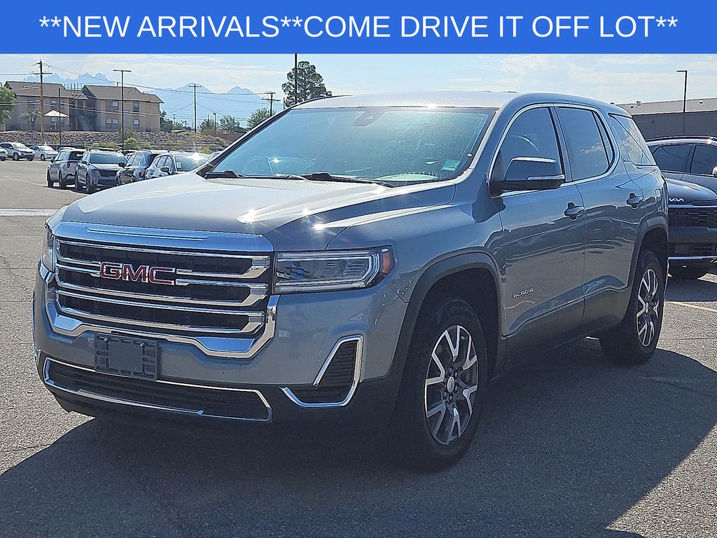 Sterling Metallic 2023 GMC Acadia SUV / Crossover Front-Wheel Drive 9-Speed Automatic