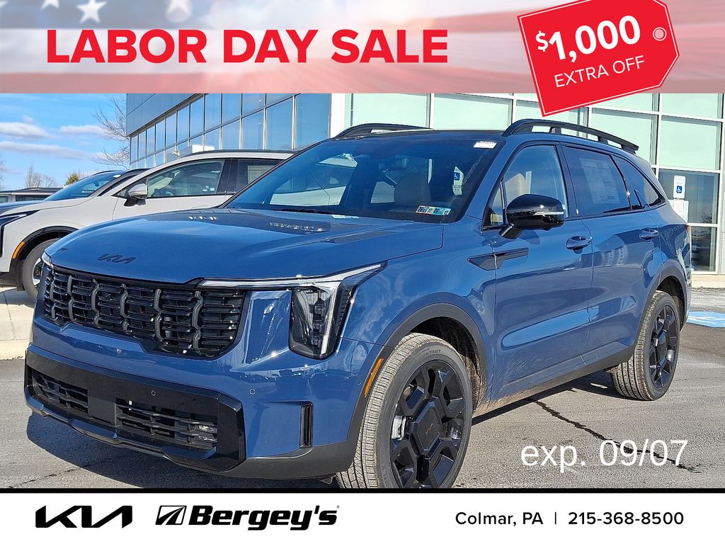 Midnight Lake Blue 2026 Kia Sorento SUV / Crossover All-Wheel Drive 8-Speed Dual Clutch